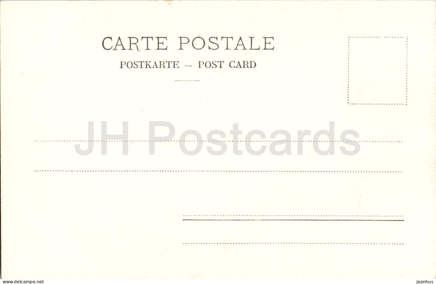 Lausanne - Parc de Sauvabelin - parc - 2774 - carte postale ancienne - années 1910 - Suisse - non utilisée