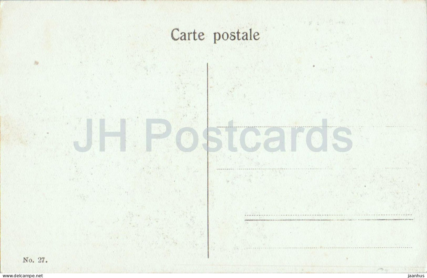Péronne - Château - personnages et charrette - 27 - carte postale ancienne - France - non utilisée