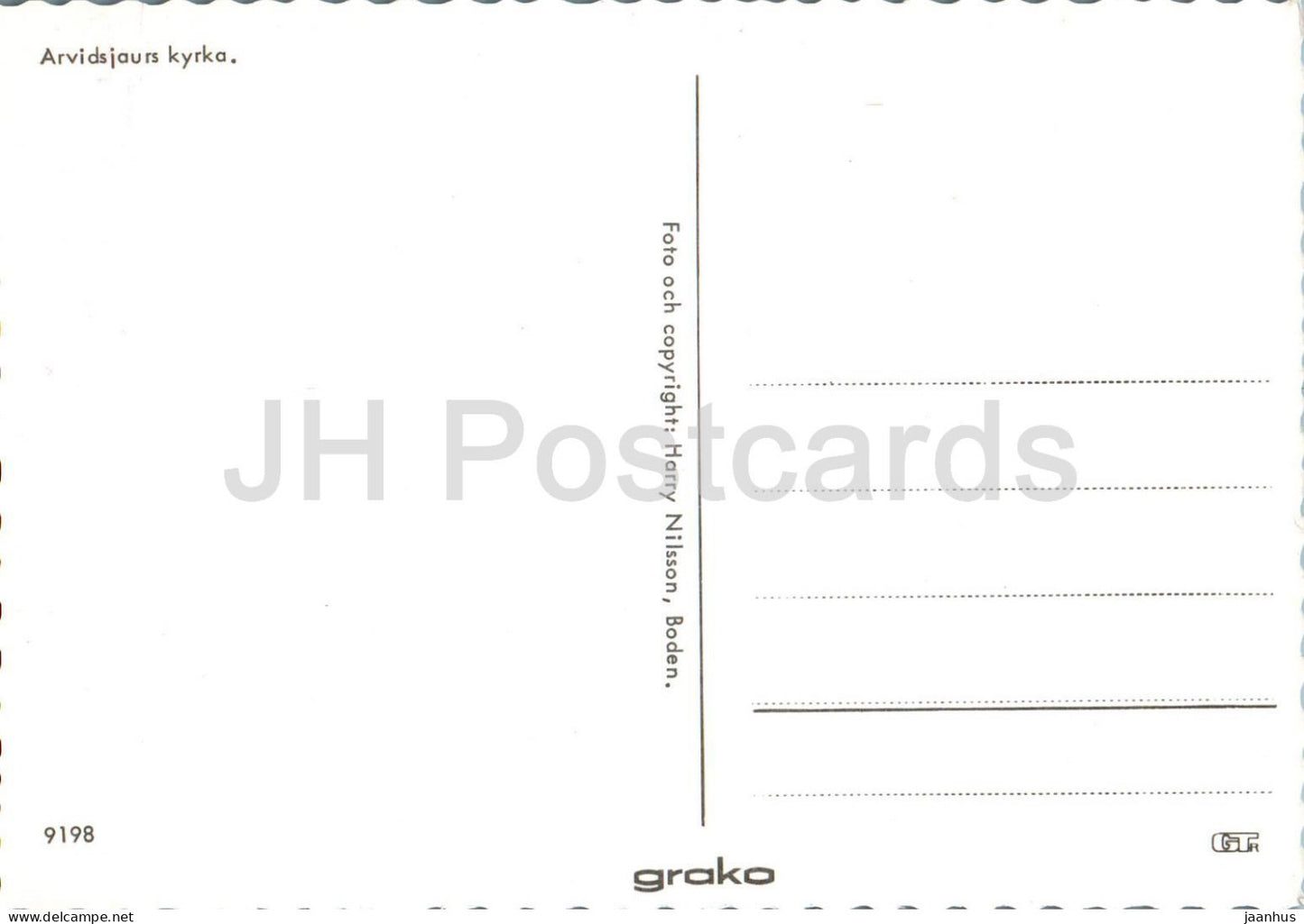 Arvidsjaurs Kyrka - Arvidsjaur - church - 9198 - Sweden - unused