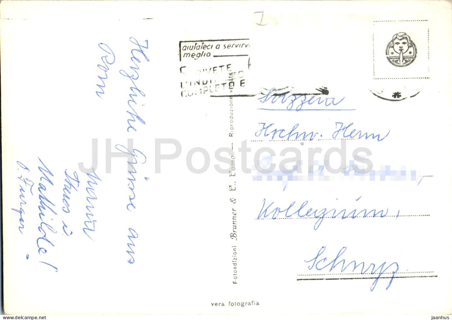 Roma - Rome - S. Paolo fuori le mura - St. Paul Church Outside the Walls - 1-300 - old postcard - Italy - used