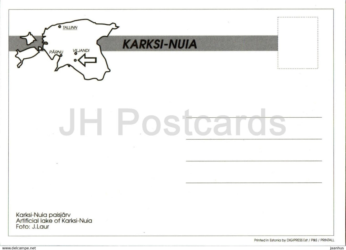 Karksi-Nuia - Lac artificiel - Années 2000 - Estonie - inutilisé