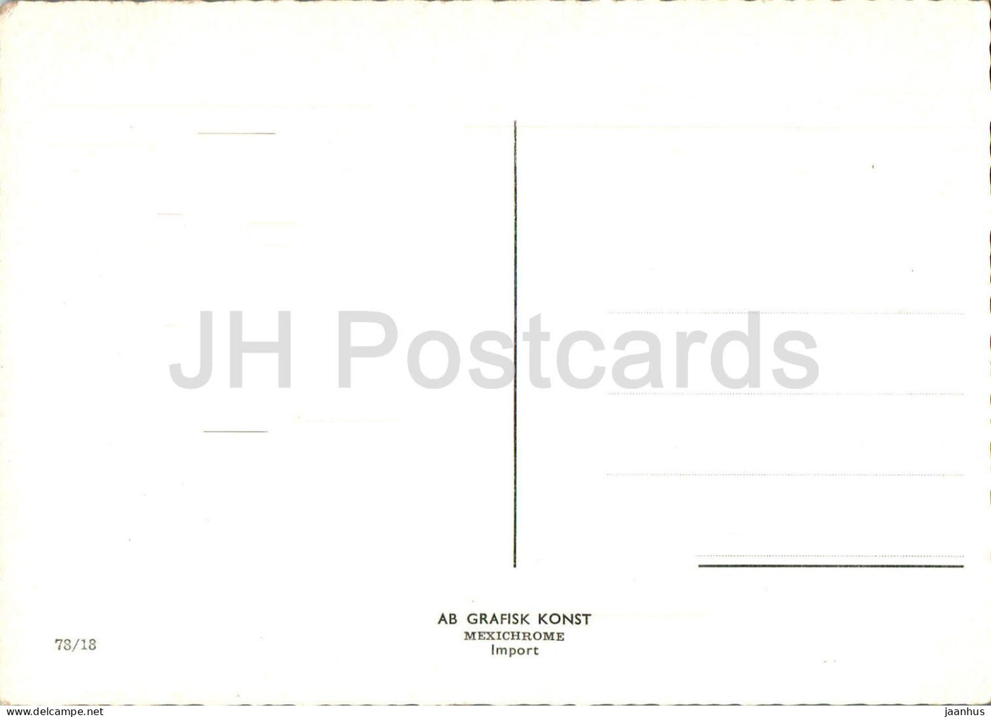 Uppsala Domkyrka - cathedral - multiview - 78/18 - Sweden - unused