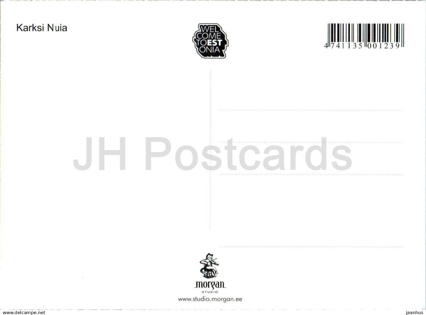 Karksi Nuia - Order fortress ruins - 2000s - Estonia - unused