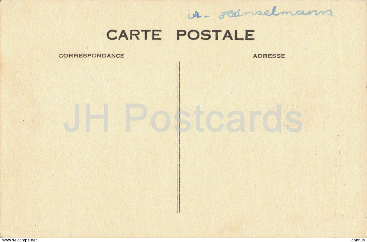 Le Havre - La Place du Rond-Point vers la Rue Maréchal Joffre - place - bus vieille voiture 258 - carte postale ancienne - France - occasion
