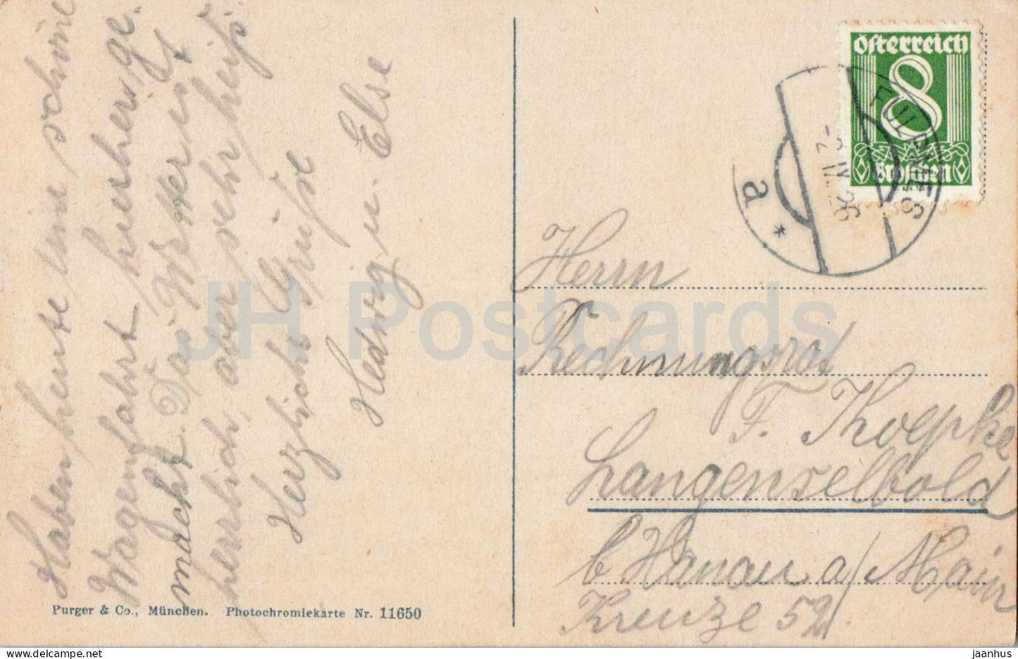 Fulpmes 935 m im Stubaital gegen die Gletscher - Tirol - 11650 - old postcard - 1926 - Austria - used