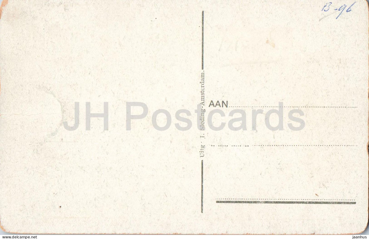 Zaandam - Parkstraat met Ziekenhuis - Park Street avec hôpital - carte postale ancienne - Pays-Bas - inutilisée