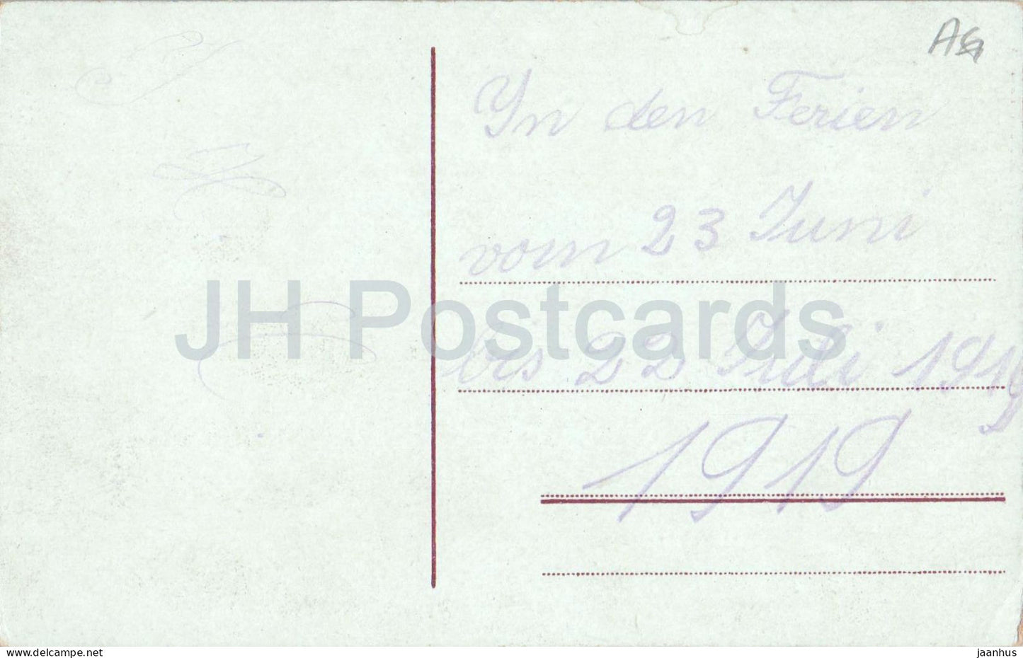 Grusse aus Schwaderloch - Edelweiss - fleurs alpines - carte postale ancienne - 1919 - Suisse - utilisé