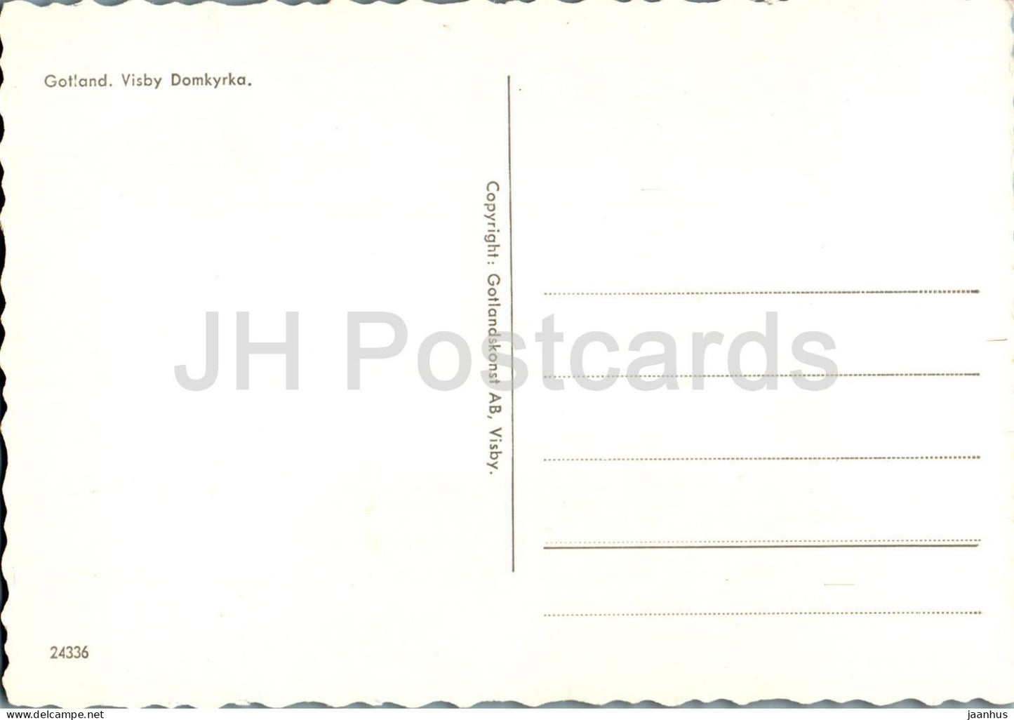 Visby Domkyrka - Gotland - cathedral - 24336 - Sweden - unused