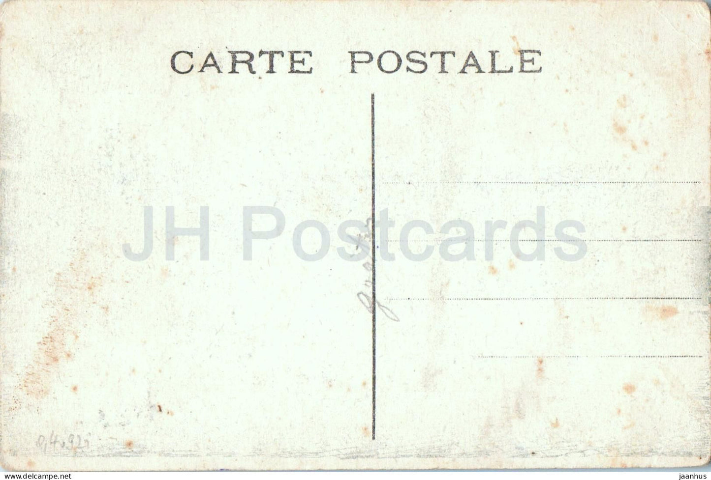 Lens - La Gare - Gare ferroviaire - illustration - carte postale ancienne - années 1900 - France - non utilisée