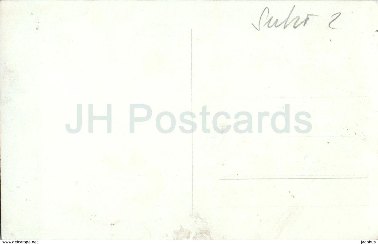 Village suisse - Suhr ? - vue aérienne - paysage rural - maisons - champs - carte postale ancienne - Suisse - non utilisée