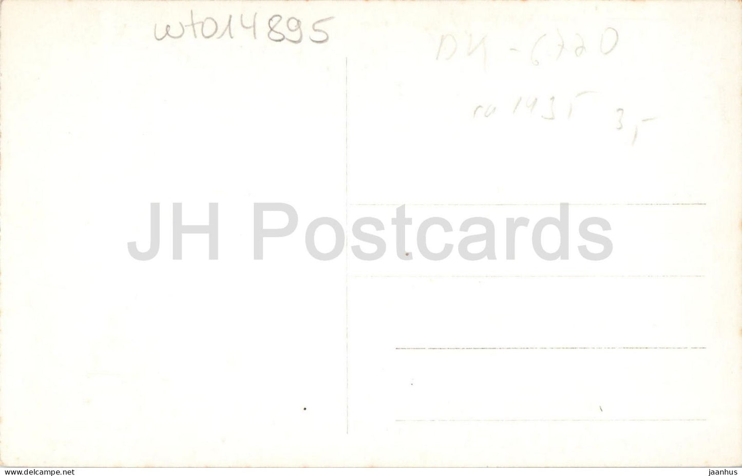 Vesterhavet - Brandung - 312 - alte Postkarte - Dänemark - unbenutzt
