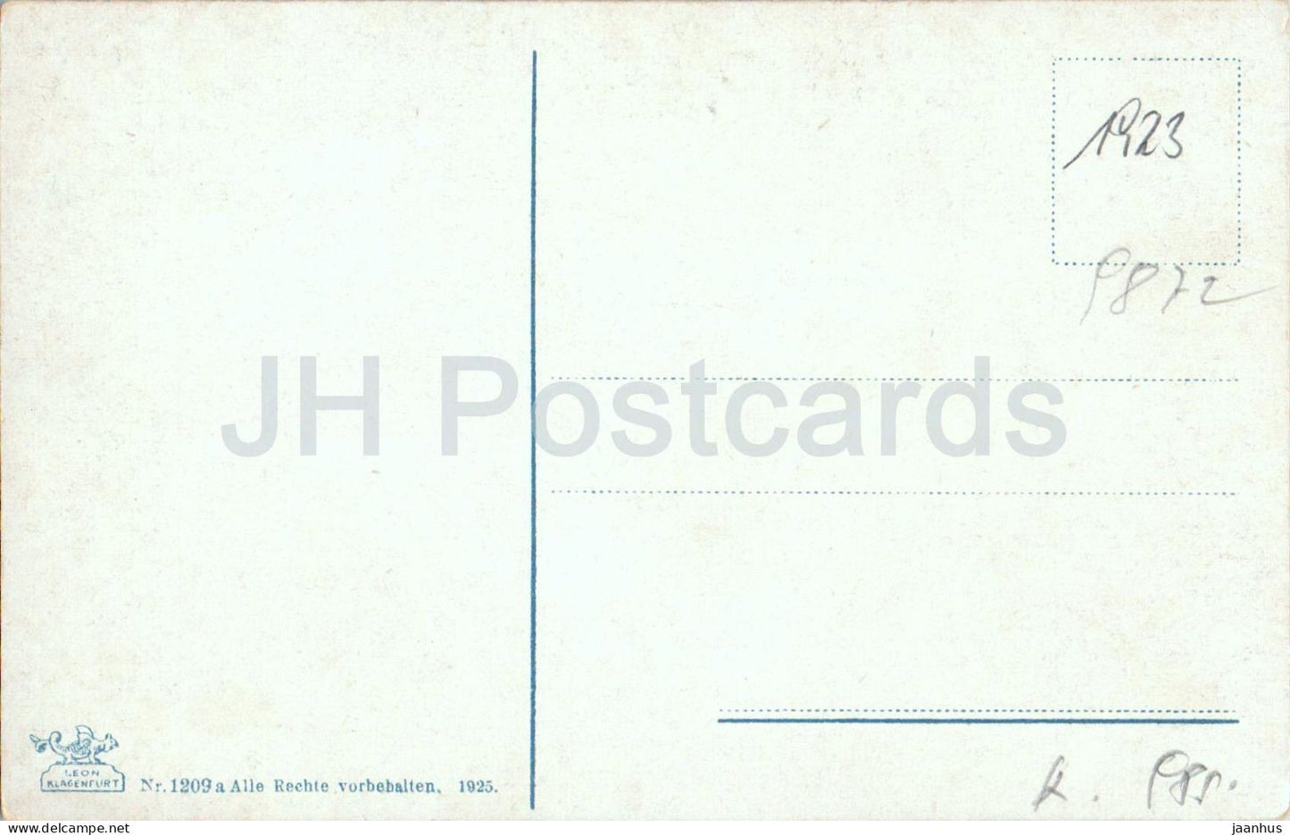 Millstatt - Karnten - montagnes - village - 1209 - carte postale ancienne - 1925 - Autriche - utilisée