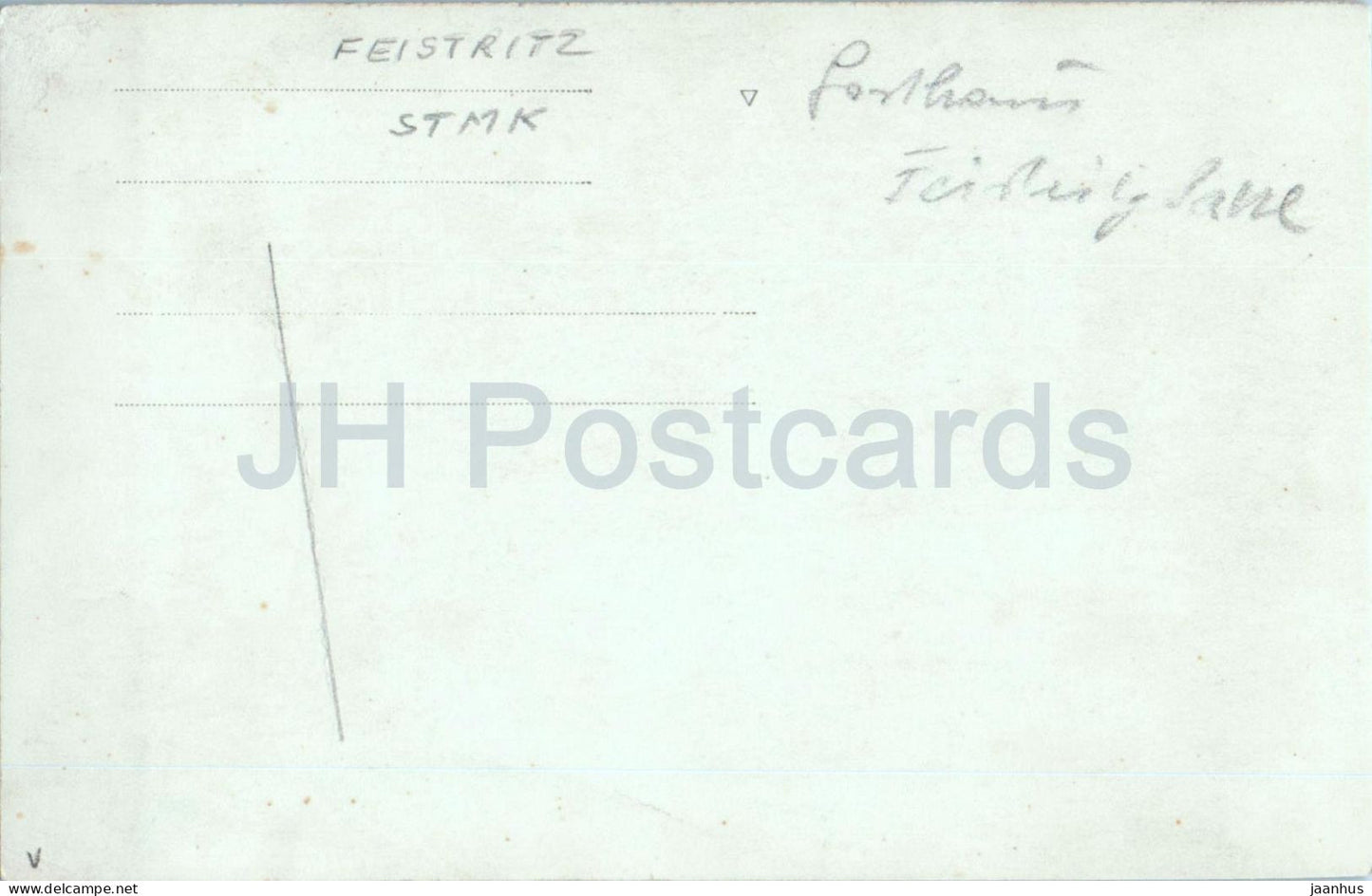 Alpen Gasthaus Franz Zach - Feistritzsattel - Alpine Inn - randonneurs - photo - carte postale ancienne - années 1930 - Autriche - utilisé