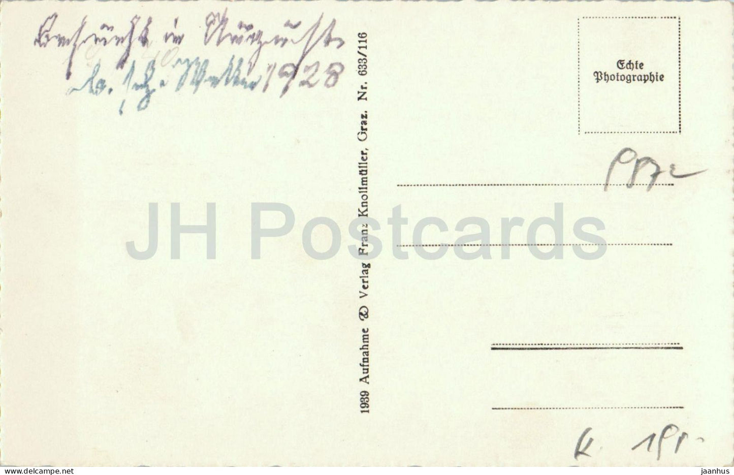 Millstatt am See - Karnten - 633/116 - old postcard - 1928 - Austria - used