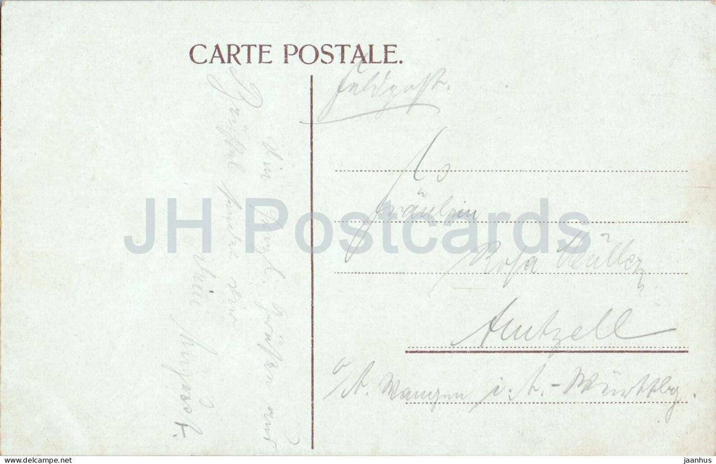 Bruxelles - Le Palais Royal - Carte postale ancienne - Belgique - utilisée