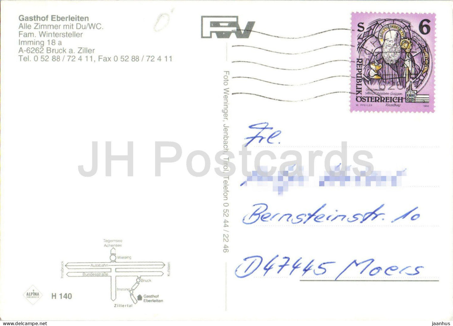 Gasthof Eberleiten - Bruck im Zillertal - Inn - guesthouse - village - H 140 - Austria - used