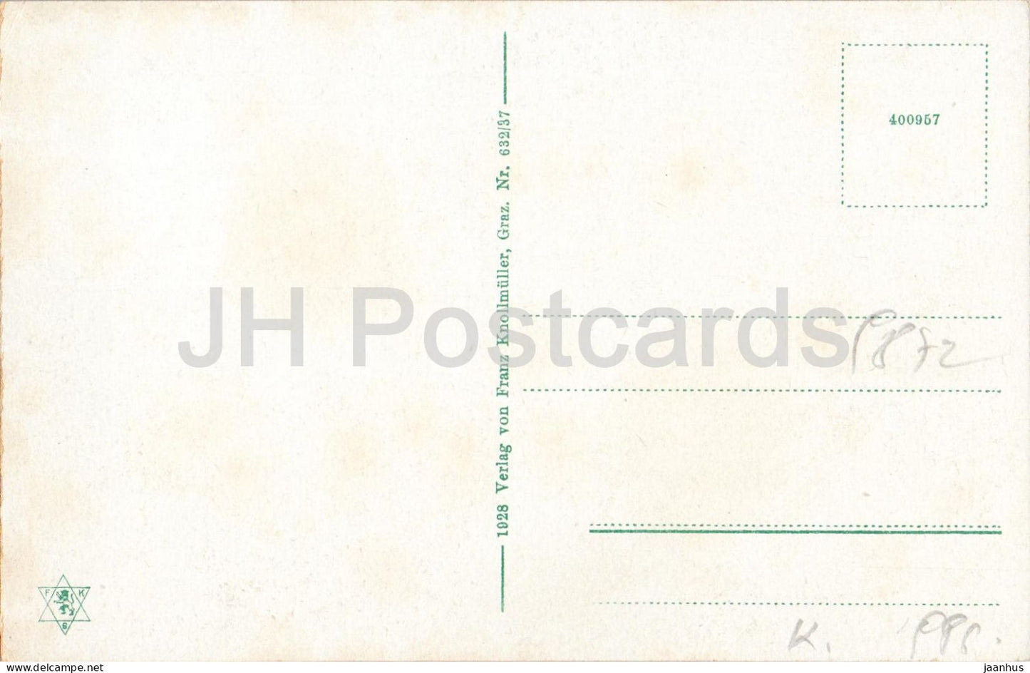 Panorama v. Millstattersee und Umgebung aus der Vogelschau - mountains - old postcard - 1928 - Austria - unused