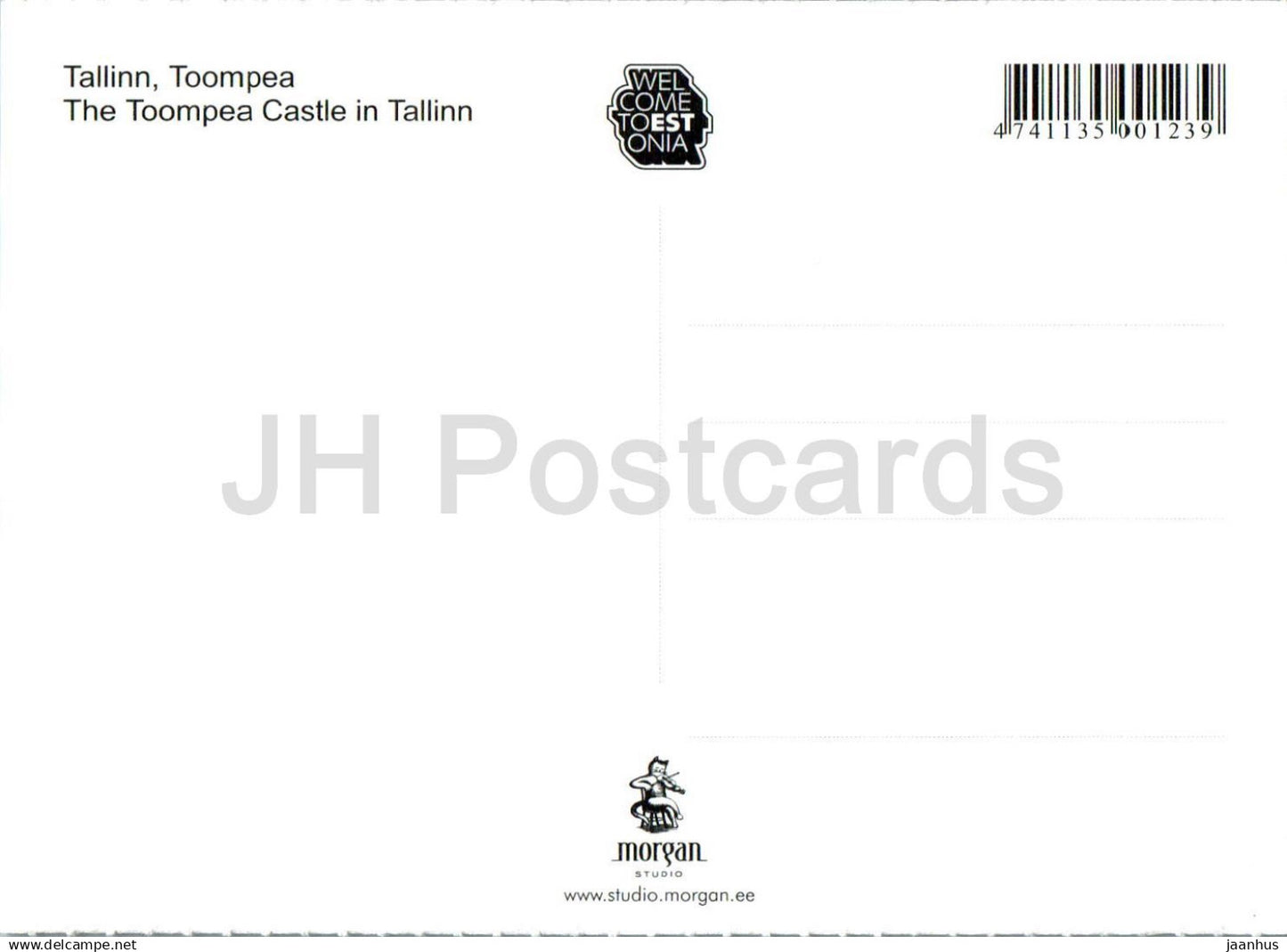 Tallinn - Toompea Castle - 2000s - Estonia - unused