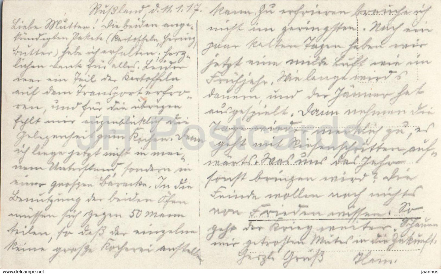 Galizien - Galicia - farmhouse Ostfront Feldpost - military mail - 3 WWI photo old postcard - 1910s - Austria - unused