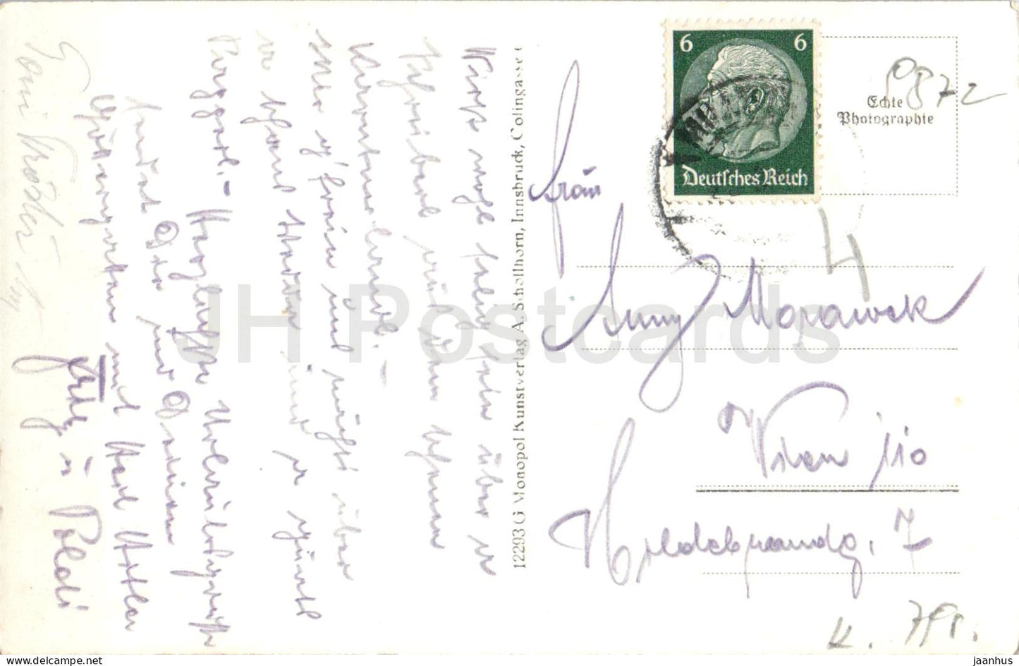 Millstatt am Millstatter See - 12293 - old postcard - 1930s - Austria - used