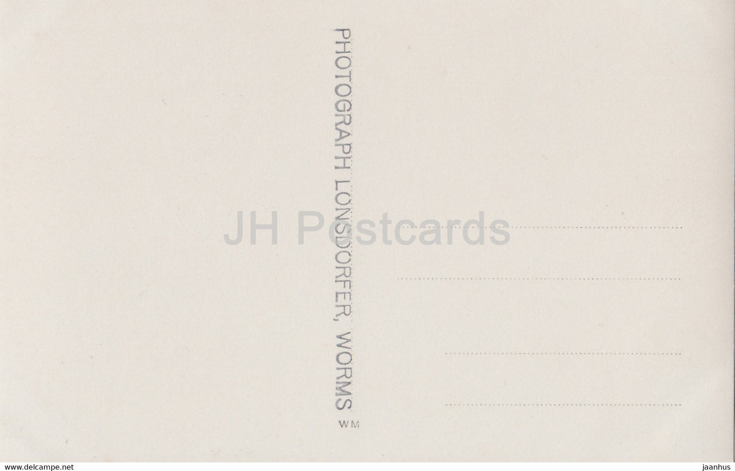 Hagen Denkmal - Worms A Rh - alte Postkarte - Deutschland - unbenutzt