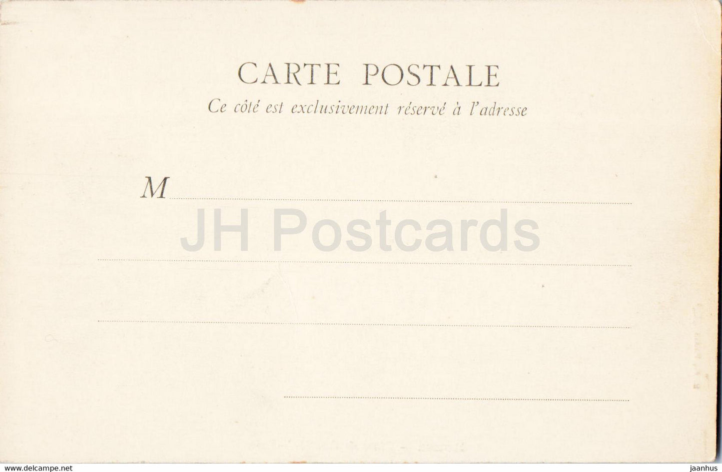 Rouen - Place de l'Hotel de Ville - Denkmal - Pferd - alte Postkarte - Frankreich - unbenutzt