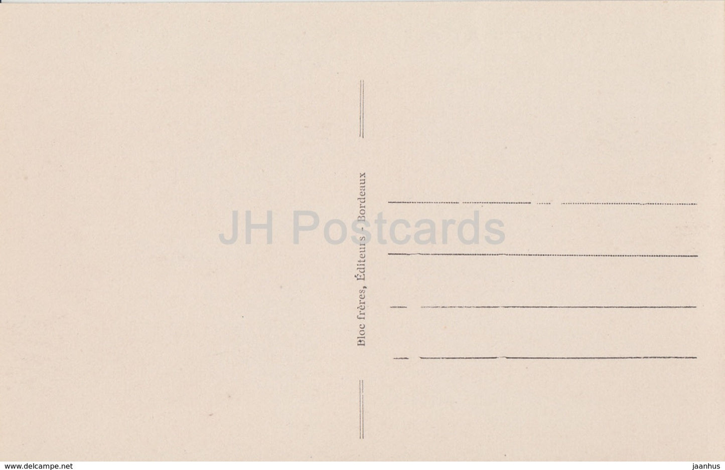 Bordeaux - Les Allees de Tourny - 53 - old postcard - France - unused