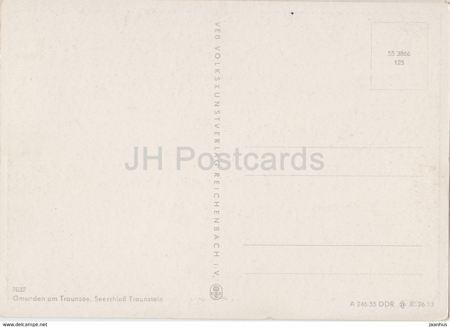 Gmunden am Traunsee - Seeschloss Traunstein - Autriche - inutilisé