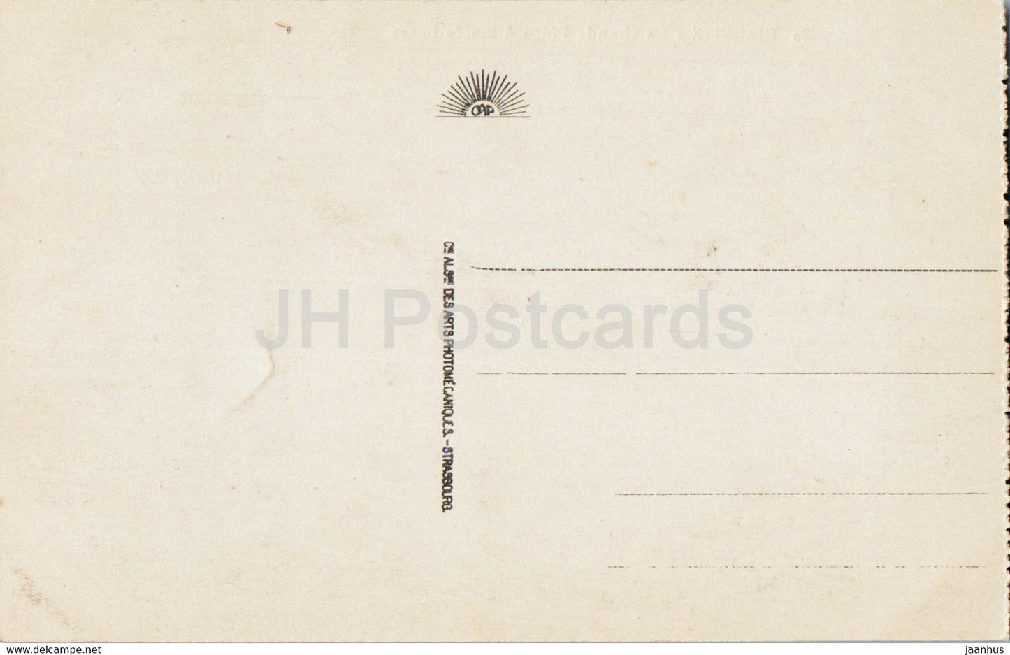 Biarritz - La Grande Plage à marée basse - plage - 20 - carte postale ancienne - France - inutilisée