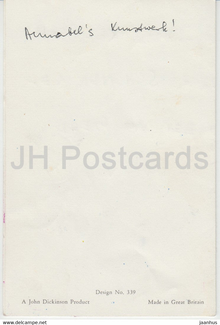 Canard - oiseaux - illustration - John Dickinson - 1972 - Royaume-Uni - utilisé