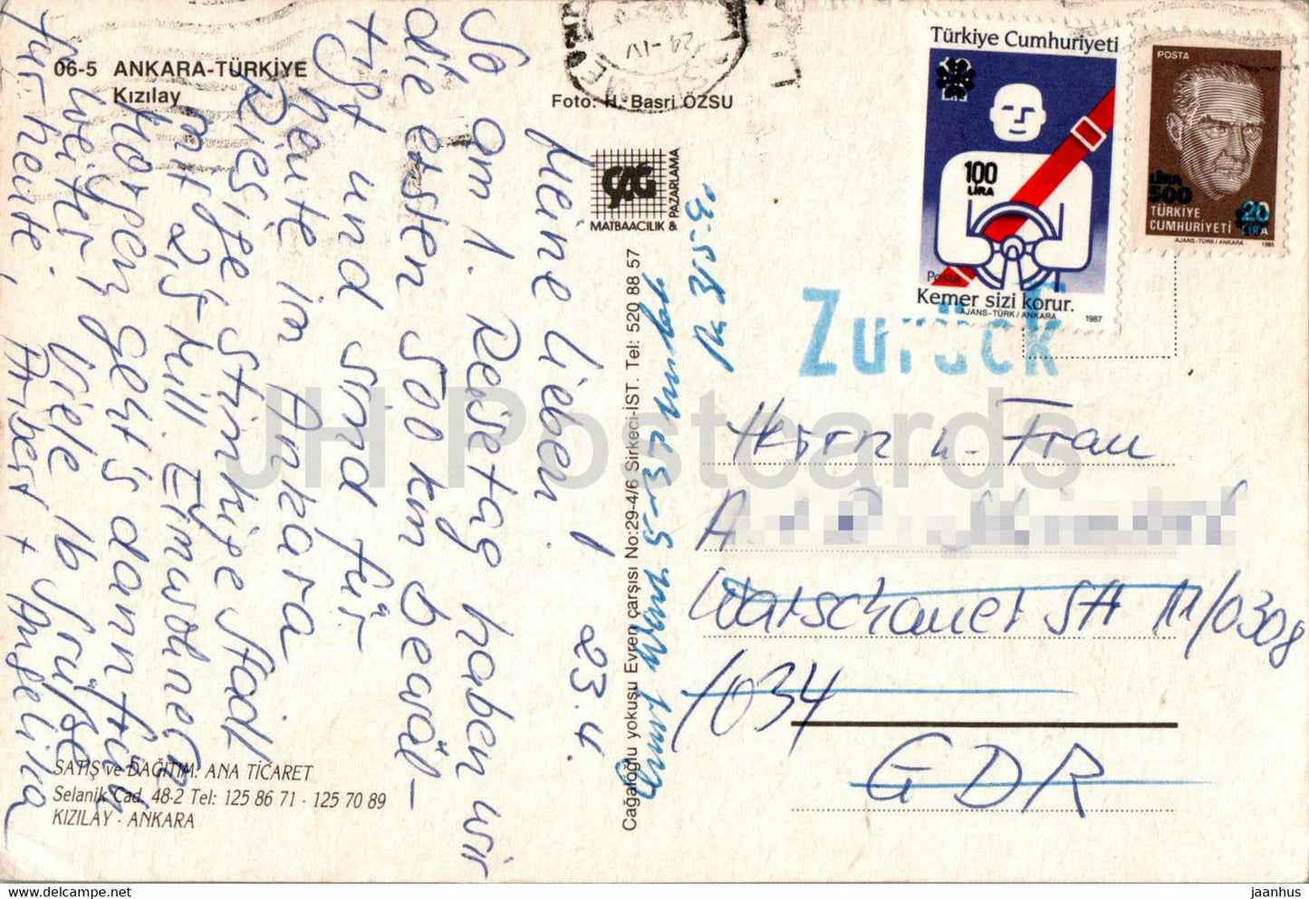 Ankara - Kizilay square - 06-5 - Turkey - used