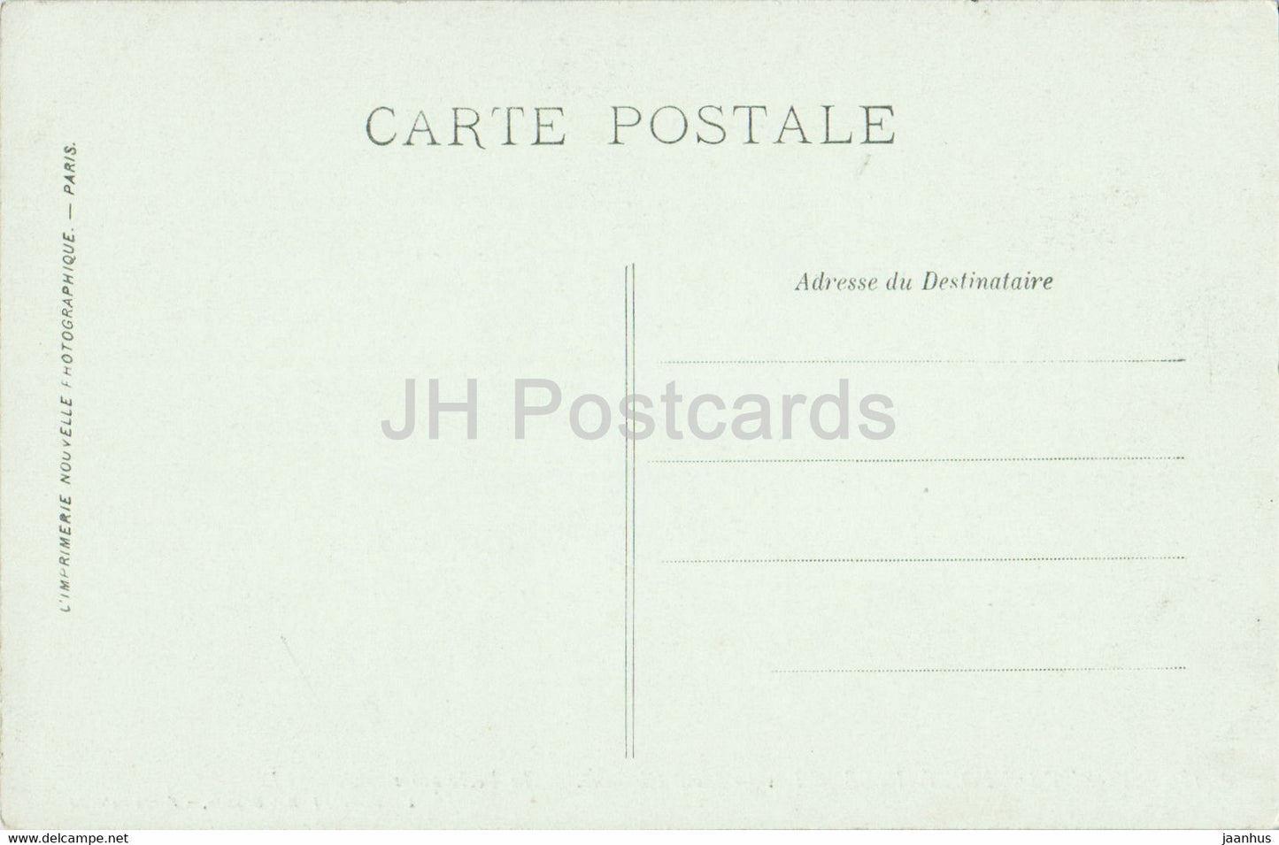 Fontainebleau - Mont Chauvet - La Roche qui remue - 189 - carte postale ancienne - France - inutilisée