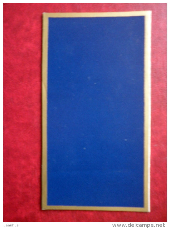 New Year Greeting card - Estonia USSR - used - JH Postcards