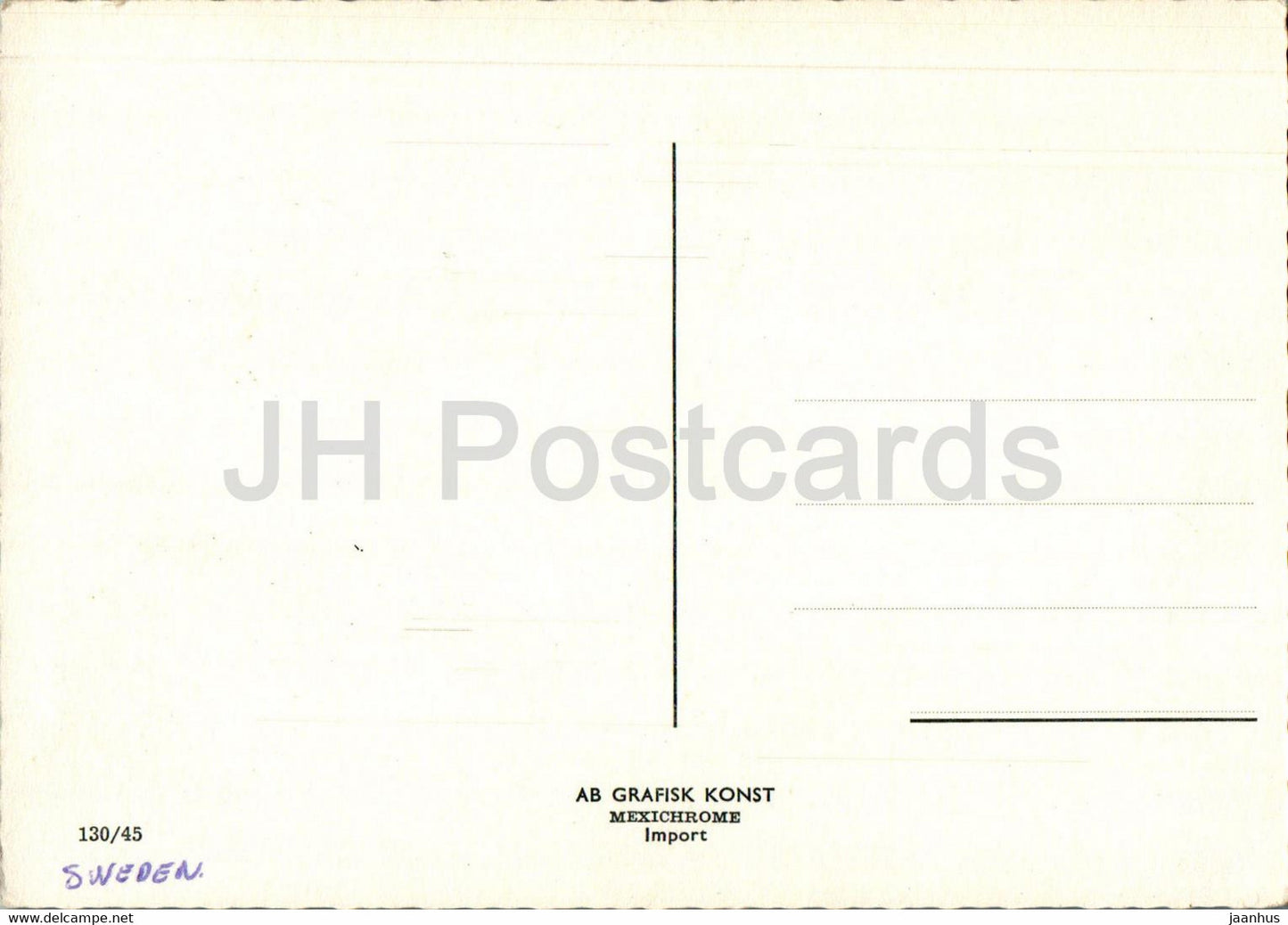 Stockholm - multiview - 130/45 - Sweden - unused