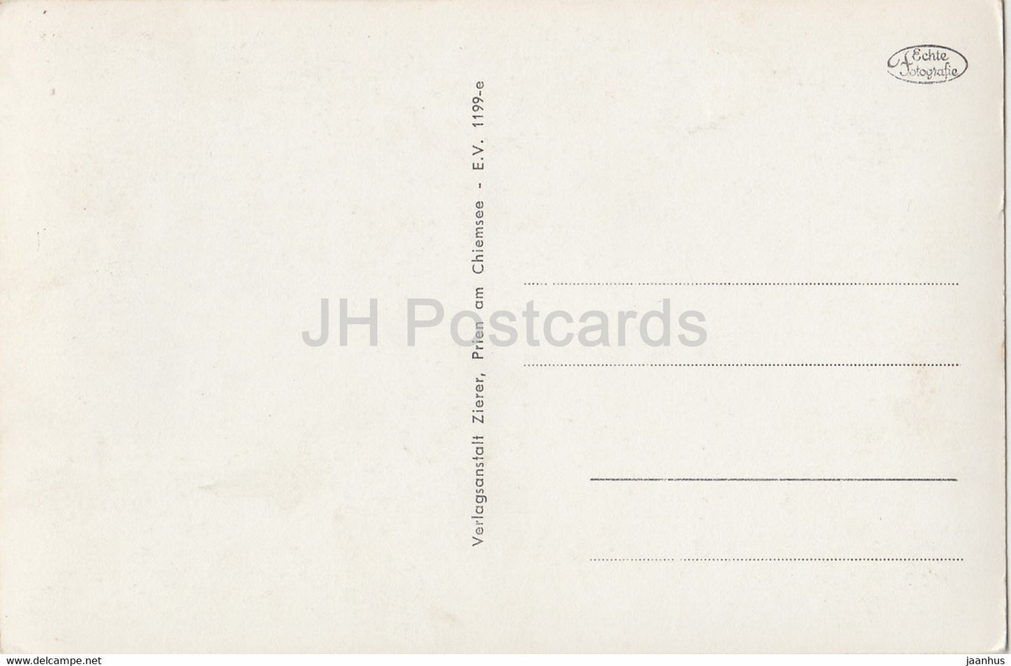 Gruss vom Chiemsee - old postcard - Germany - unused
