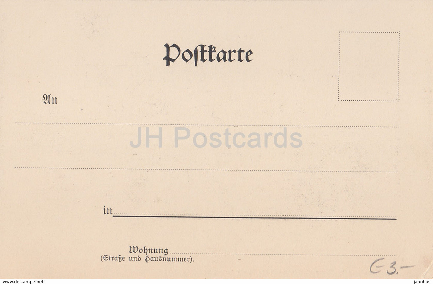 Gruss aus den Algauer Bergen - Allgauer - Einodsbach mit Madelegabel - 1247 - old postcard - Germany - unused