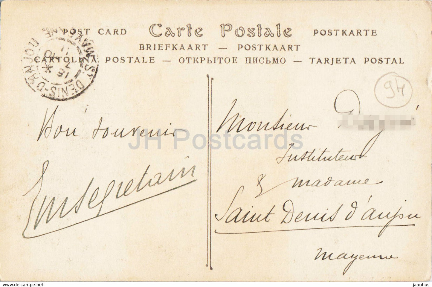 Villeneuve Saint Georges - Vue Panoramique - 42 - alte Postkarte - 1911 - Frankreich - gebraucht