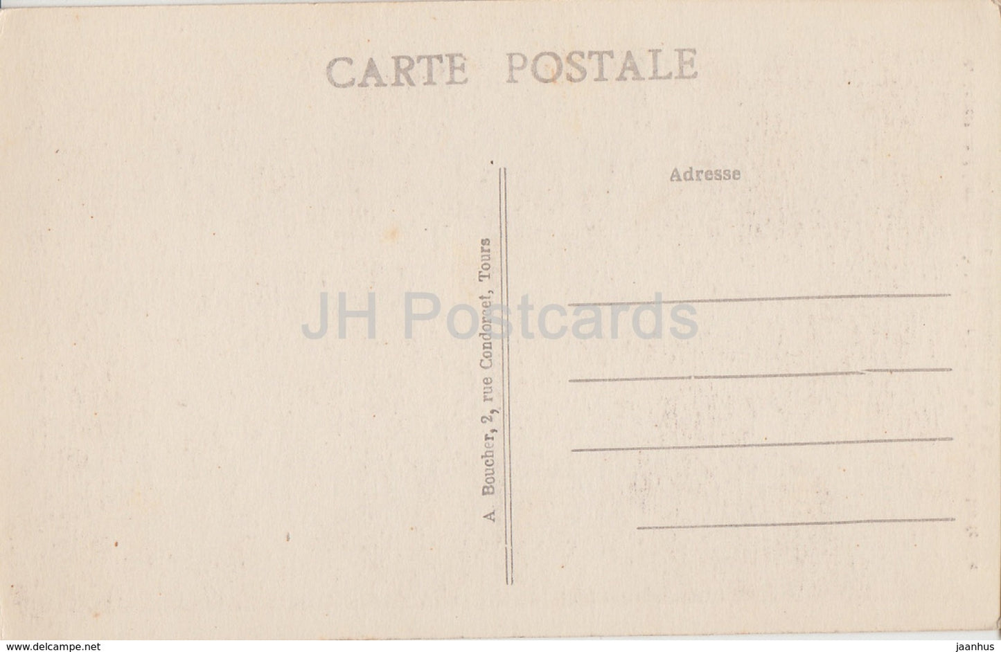 Aspect exterieur du cachot du Cardinal La Ballue - 6 - old postcard - France - unused
