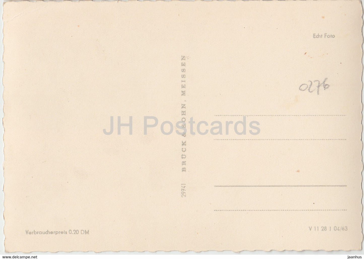 Nossen - Muldental Schloss - Schloss - Markt - Romanisches Tor am Kloster Altzella - Germany DDR - unused