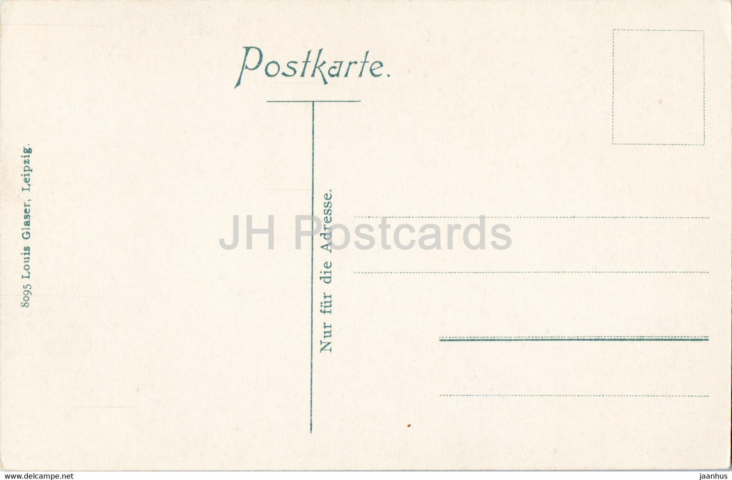 Goslar a Harz - Holzschnitzereien am Brusttuch - alte Postkarte - Deutschland - unbenutzt