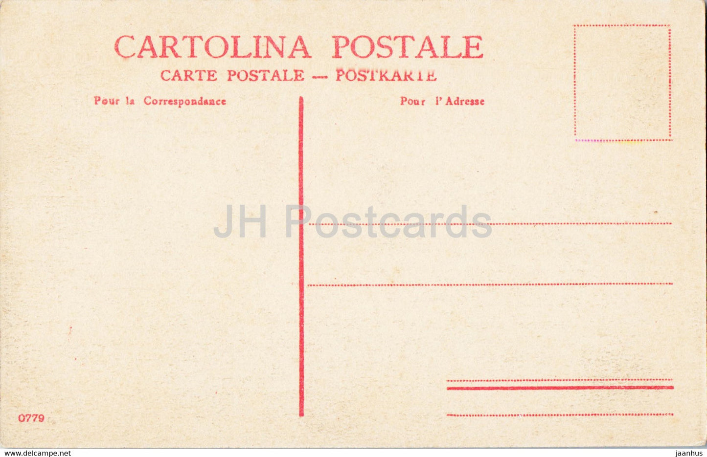 Venezia - Venice - Ponte di Rialto - bridge - boat - 0779 - old postcard - Italy - unused