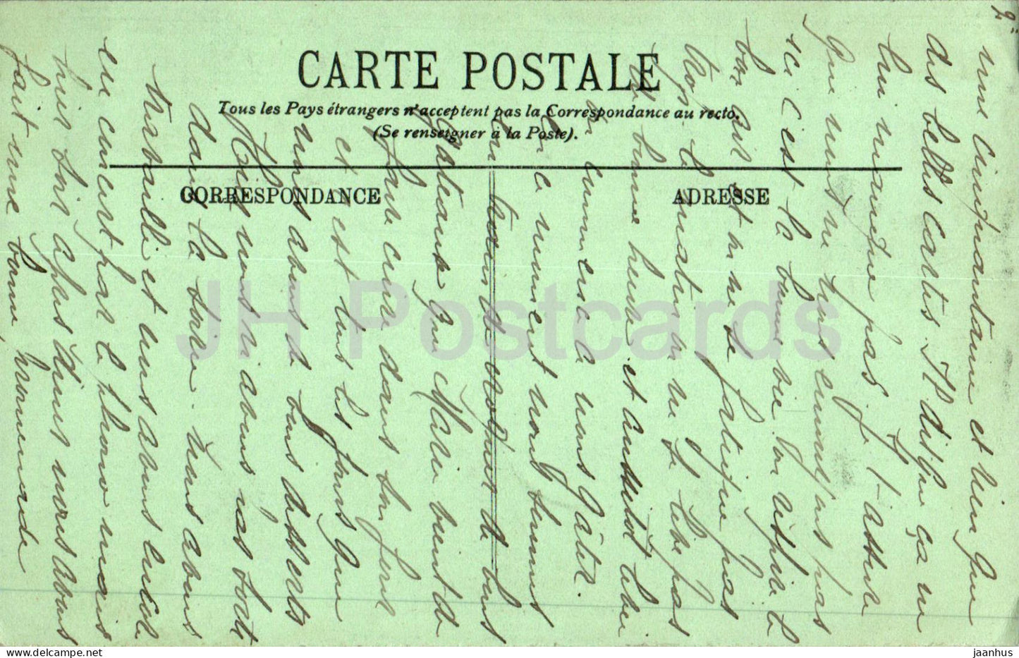 Blois - Le Chateau - Aile Francois I - La Cheminee de la Salamandre - 105 - castle - old postcard - France - used