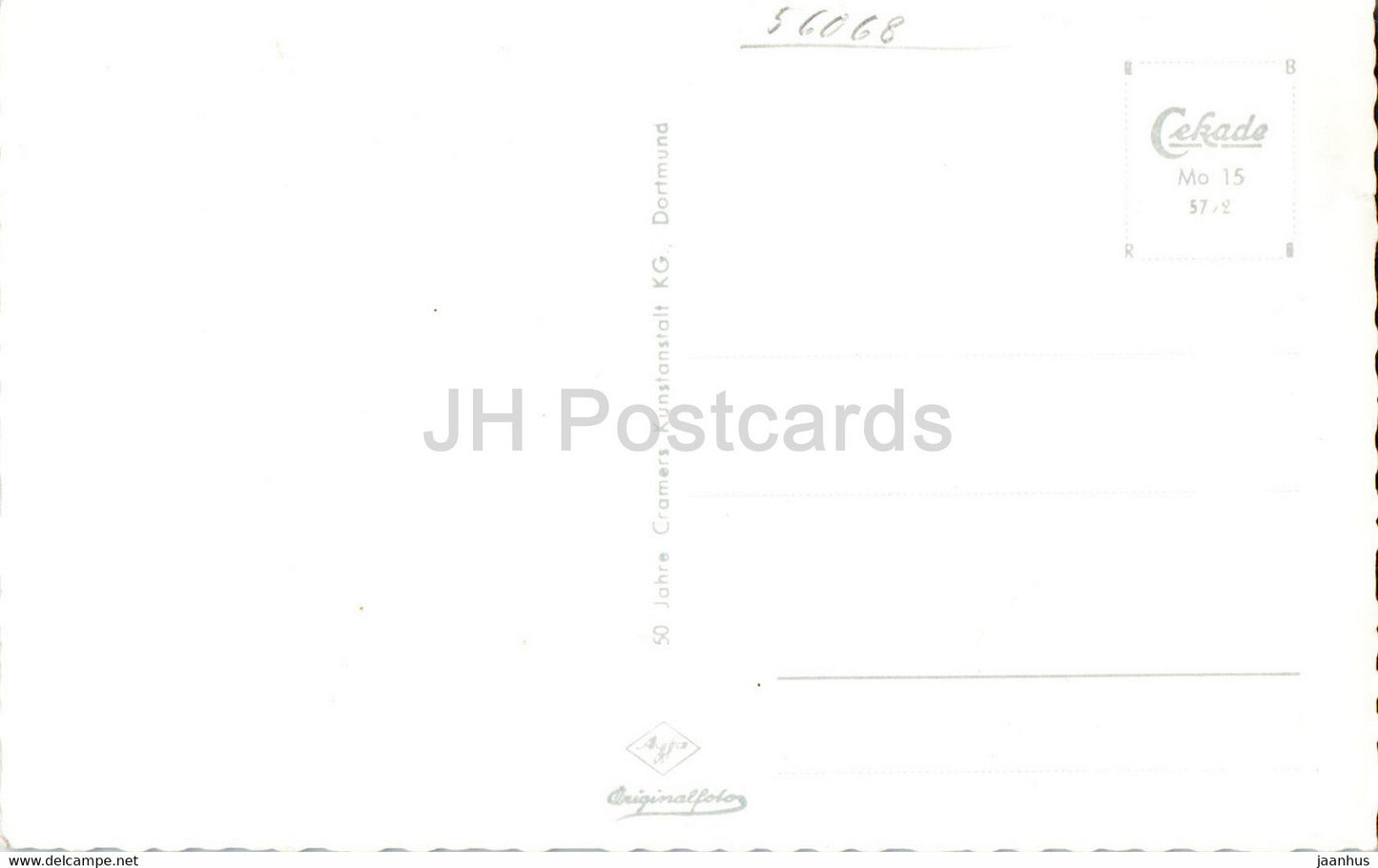 Die Mosel zwischen Trier u Koblenz - old postcard - Germany - unused