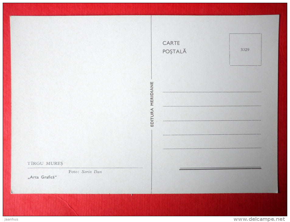 Street View - cars - Tirgu Mures - 3029 - Romania - unused - JH Postcards