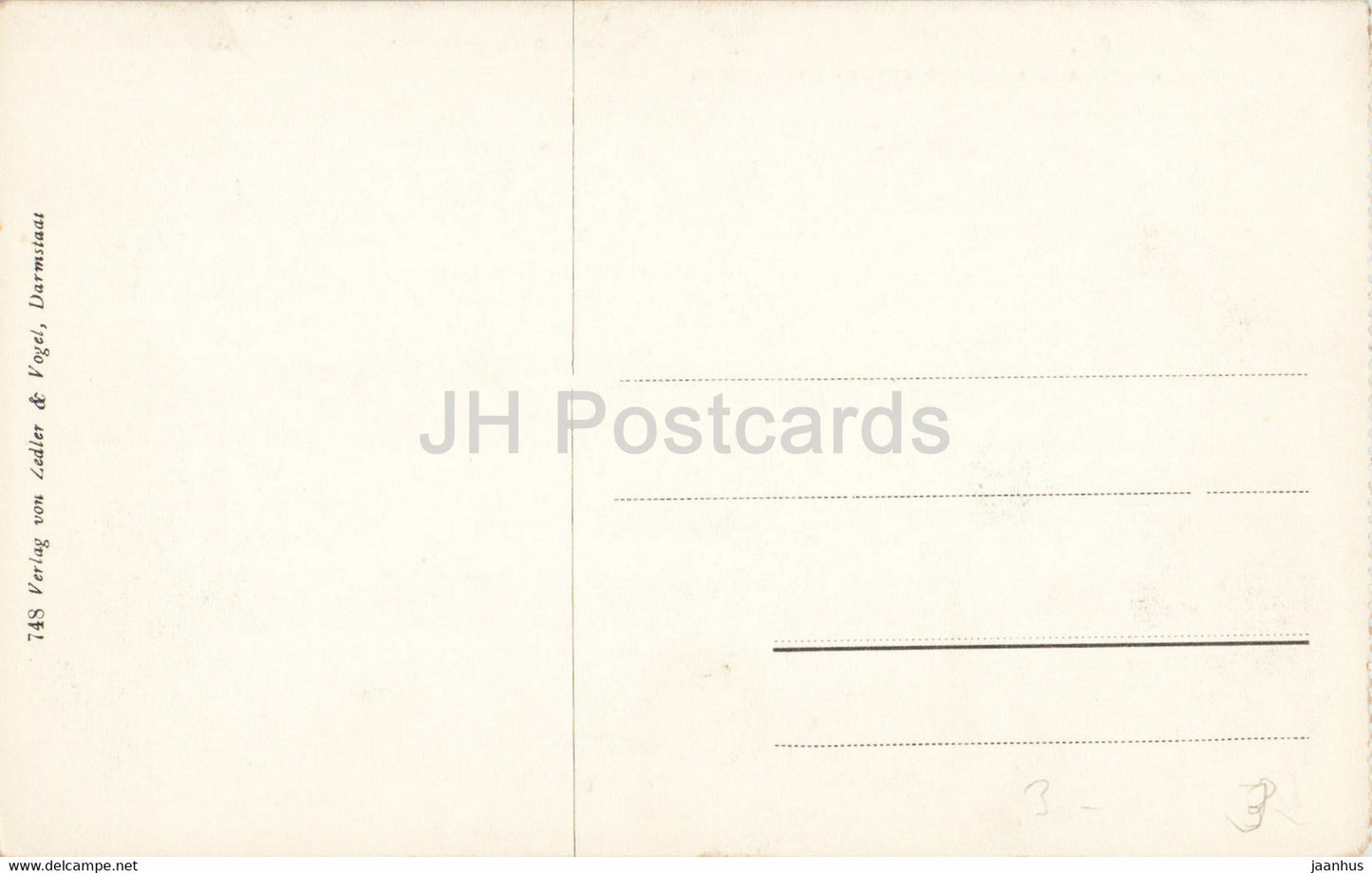 Weimar - Ehemaliges Haus der Freifrau von Stein - carte postale ancienne - Allemagne - inutilisée