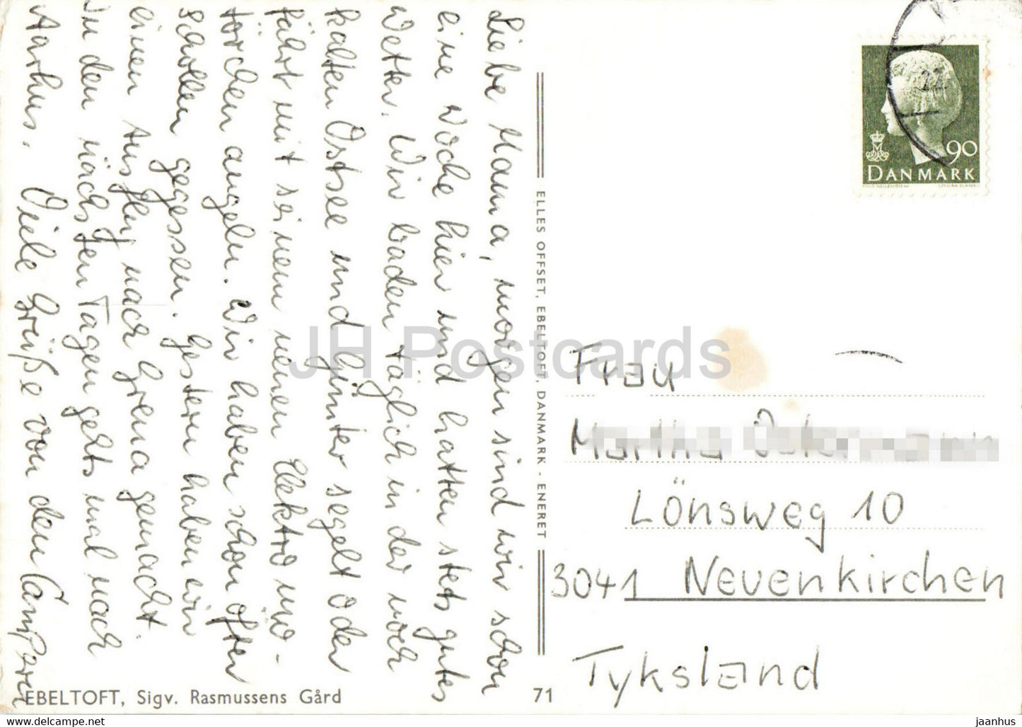 Ebeltoft - Sigv Rasmussens Gard - Yard - 71- Denmark - used