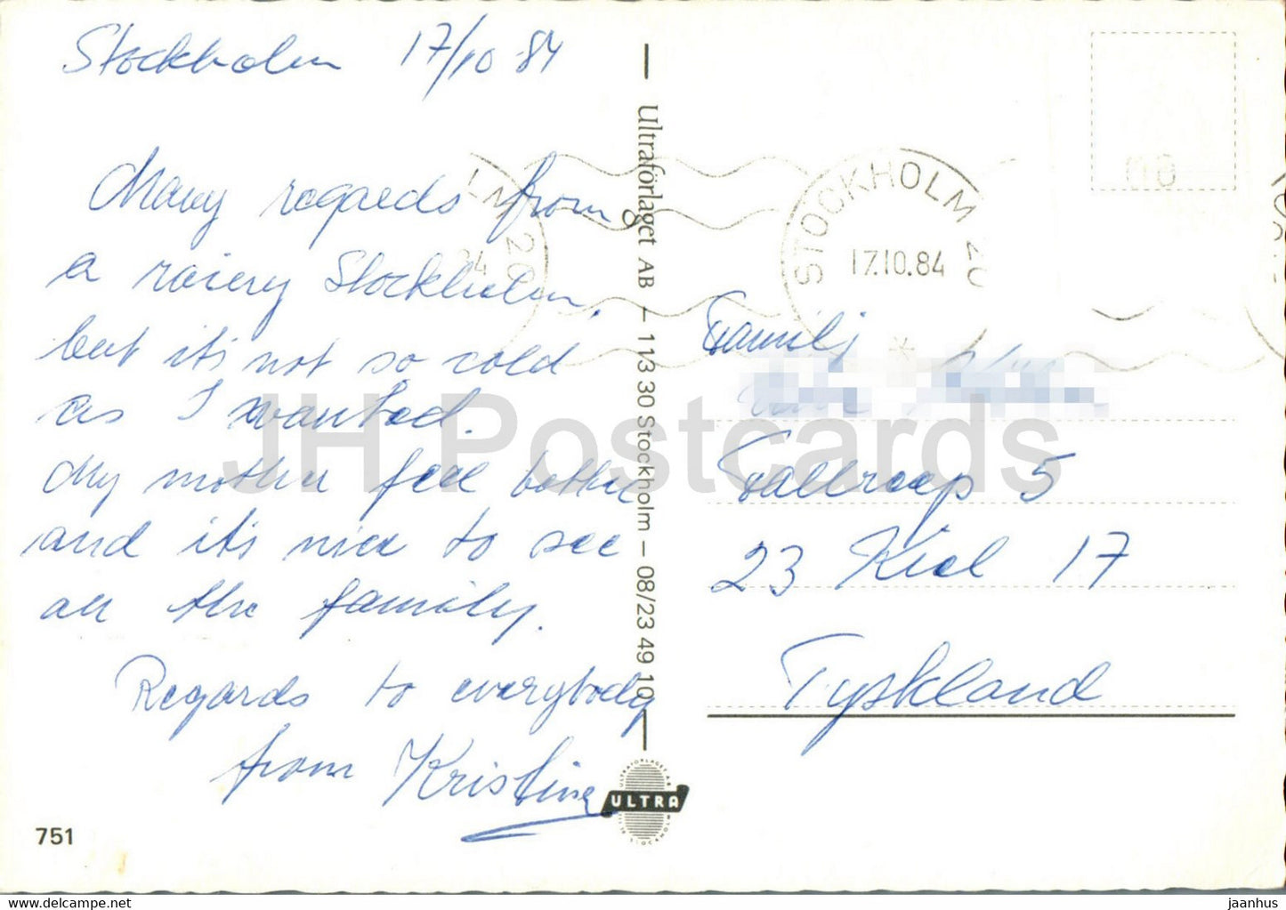 Stockholm - multiview - 751 - 1984 - Sweden - used