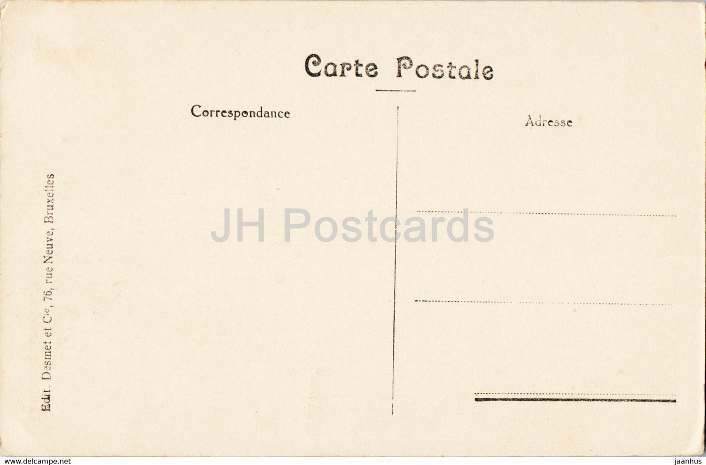 Bruxelles - Brussels - Palais de Justice et Panorama - old postcard - Belgium - unused