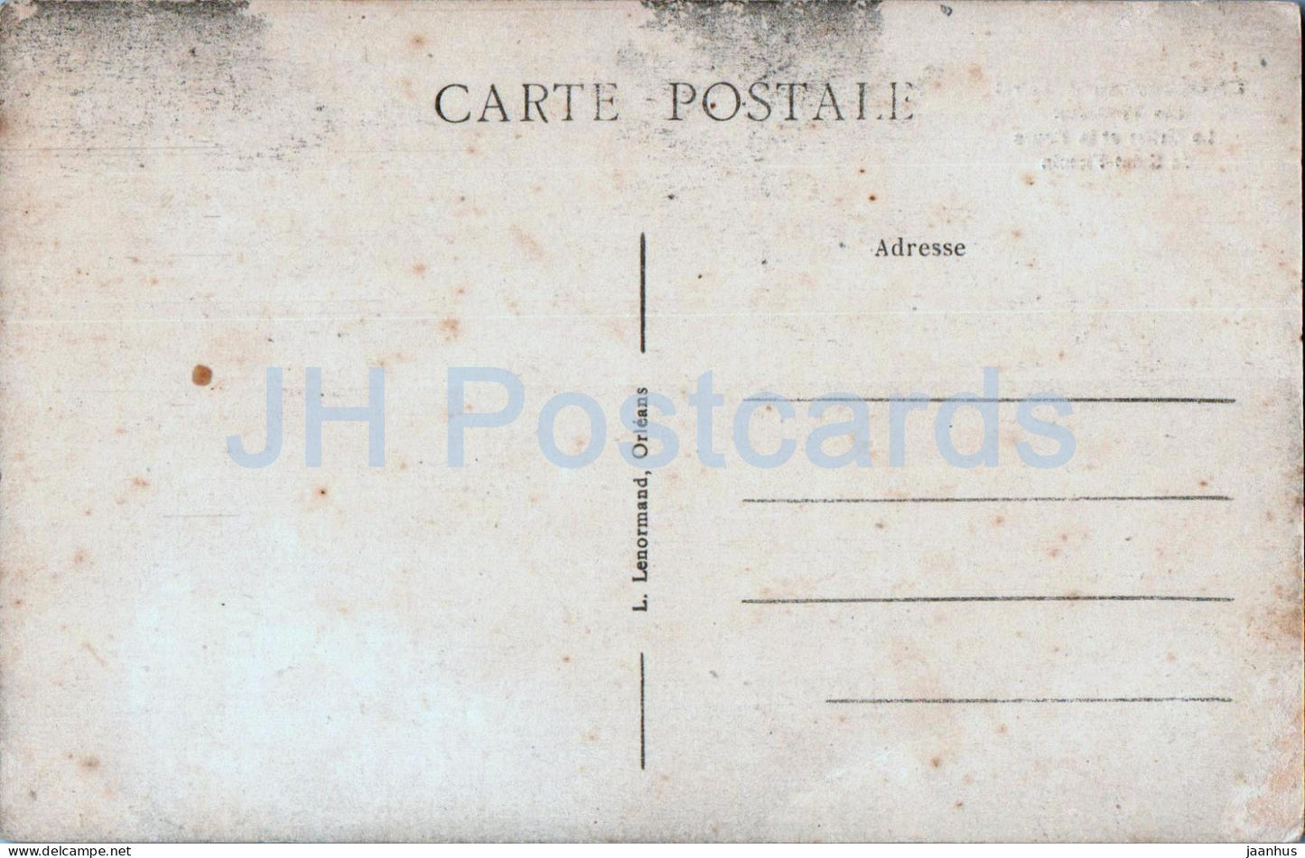 Chateau Renard - Chateaurenard - Les Motteaux - La Grille et la Route de Saint Firmin - alte Postkarte - Frankreich - unbenutzt