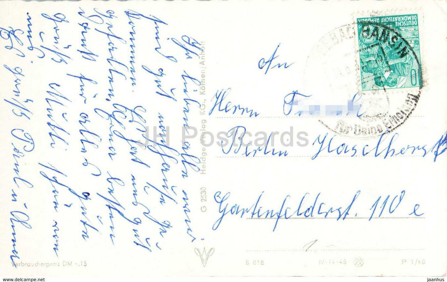 Seebad Bansin - FDGB Erholungsheim Fortschritt - Deutschland DDR - gebraucht
